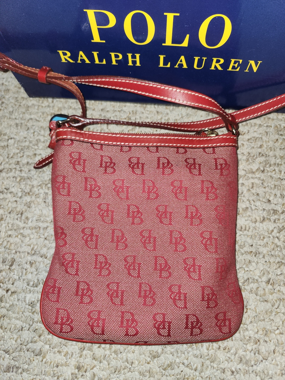 Dooney & Bourke Monogram Crossbody Bag - Picture 3 of 11